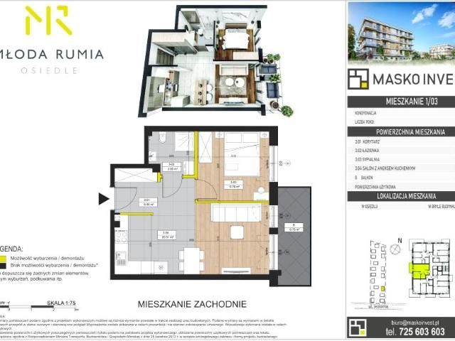 Mieszkanie 40m²
