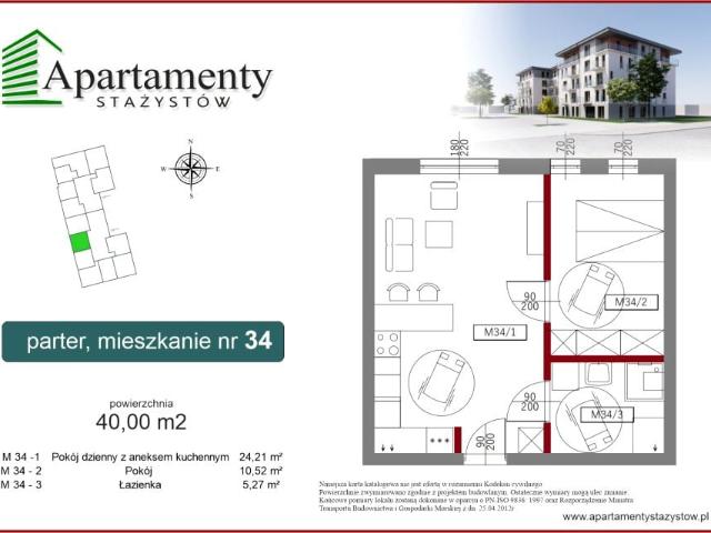 Mieszkanie 40m²