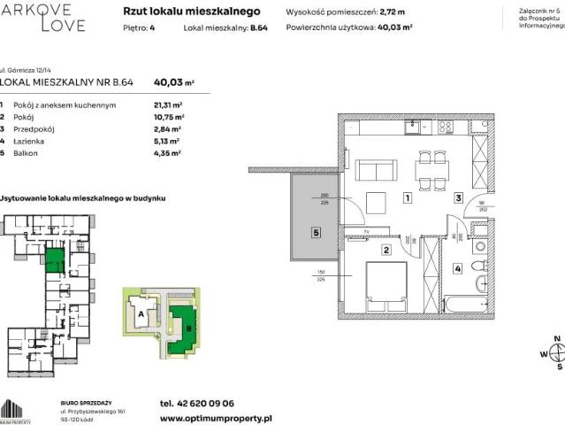 Mieszkanie 40m²