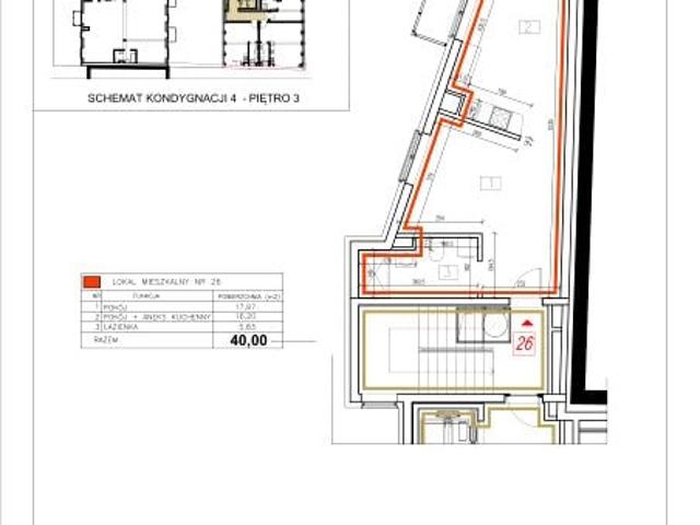 Mieszkanie 40m²