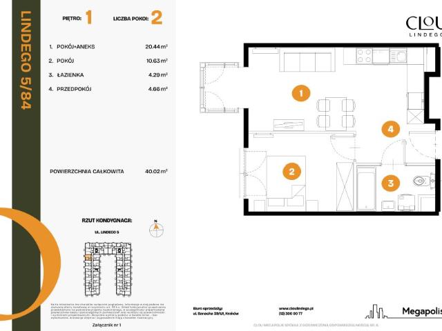 Mieszkanie 40m²