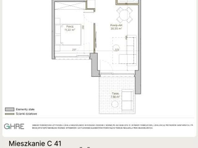Mieszkanie 40m²