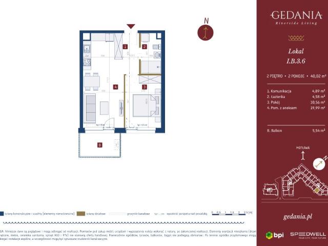 Mieszkanie 40m²