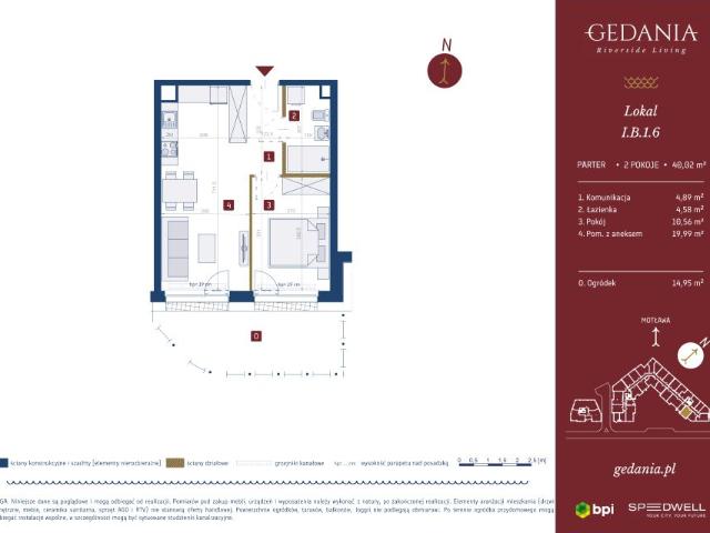 Mieszkanie 40m²