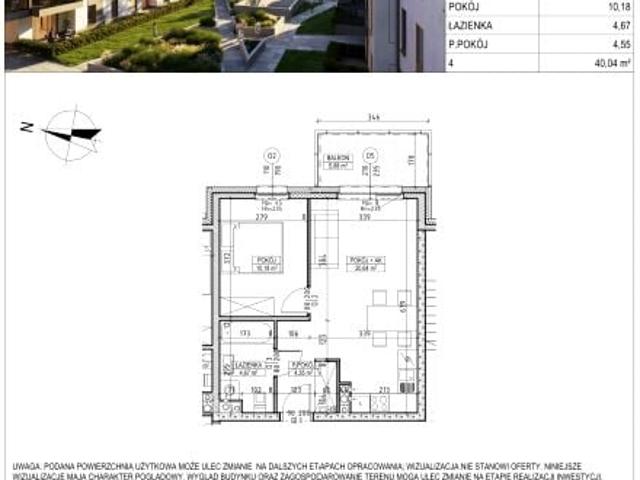 Mieszkanie 40m²