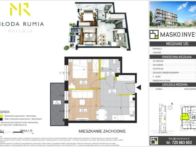 Mieszkanie 40m²