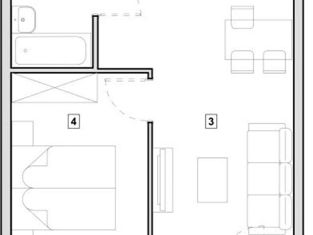 Mieszkanie 40,2m²