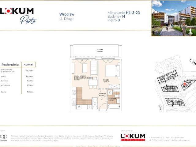 Mieszkanie 41,1m²
