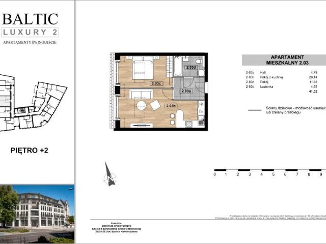 Mieszkanie 41,1m²