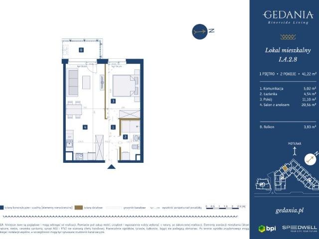 Mieszkanie 41,2m²