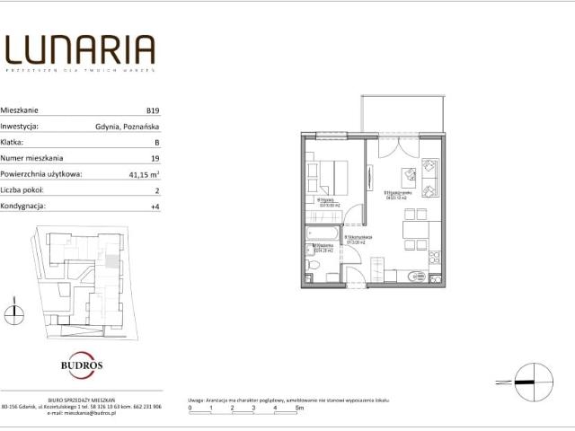 Mieszkanie 41,1m²
