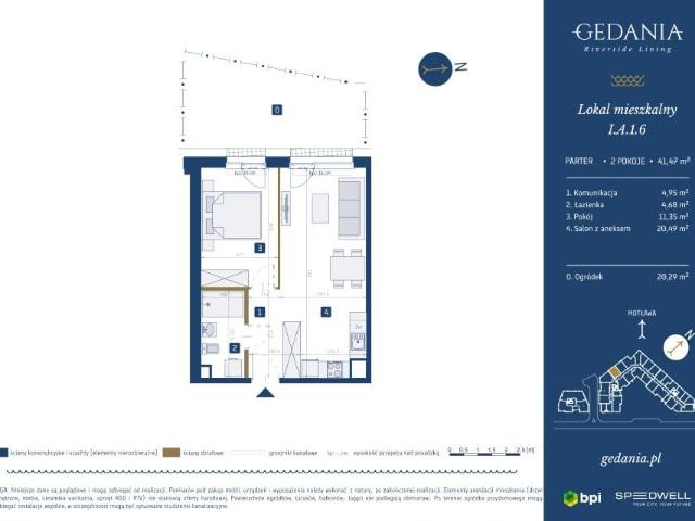 Mieszkanie 41,5m²