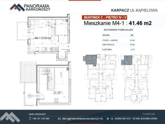 Mieszkanie 42,8m²