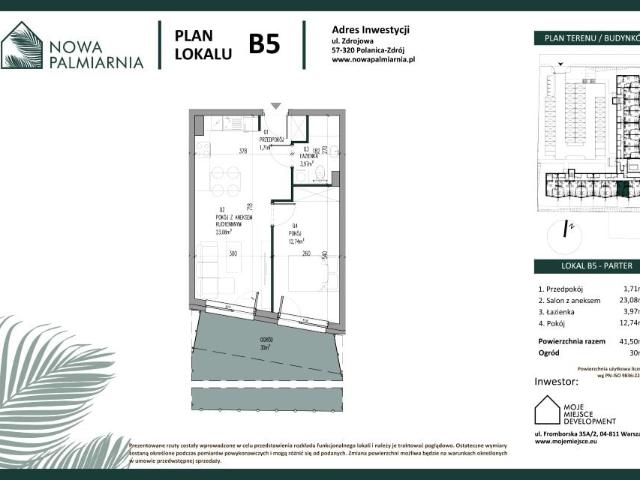 Mieszkanie 41,5m²