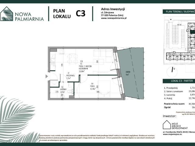 Mieszkanie 41,5m²