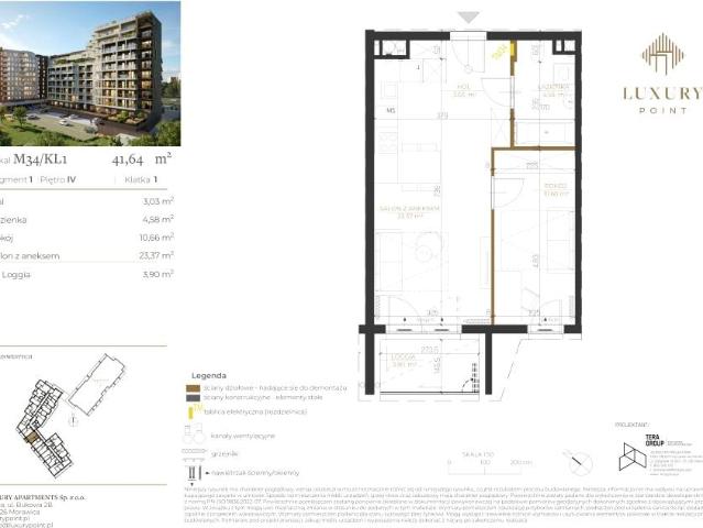 Mieszkanie 41,6m²
