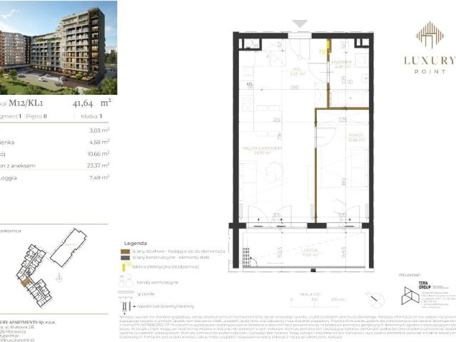 Mieszkanie 41,6m²
