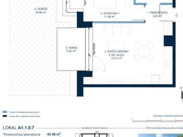 Mieszkanie 41,7m²