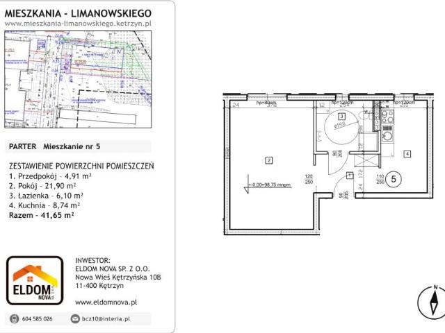 Mieszkanie 41,7m²