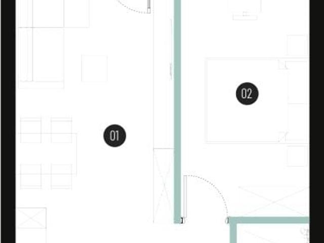 Mieszkanie 41,8m²