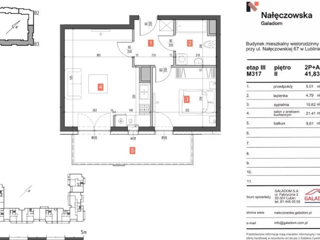 Mieszkanie 41,8m²
