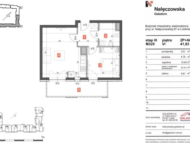 Mieszkanie 41,8m²