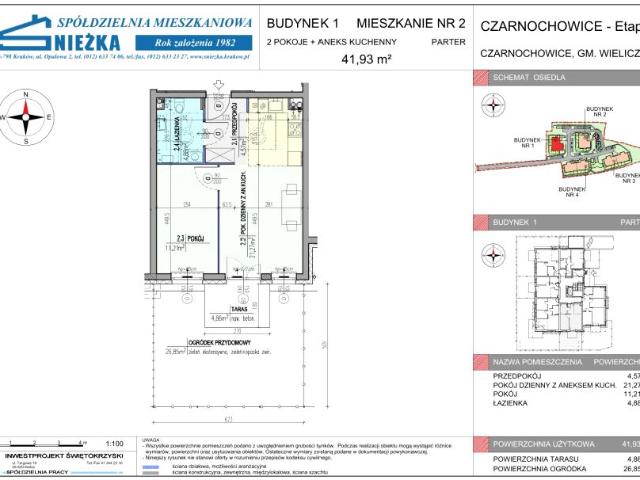 Mieszkanie 41,9m²