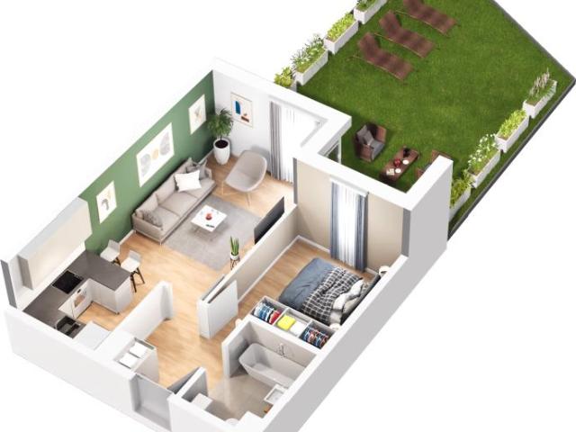 Mieszkanie 41,9m²