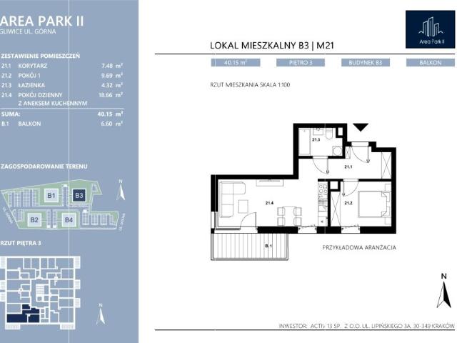 Mieszkanie 41m²