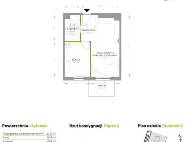 Mieszkanie 41m²