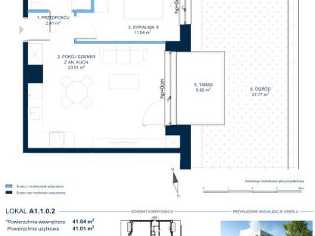 Mieszkanie 41m²