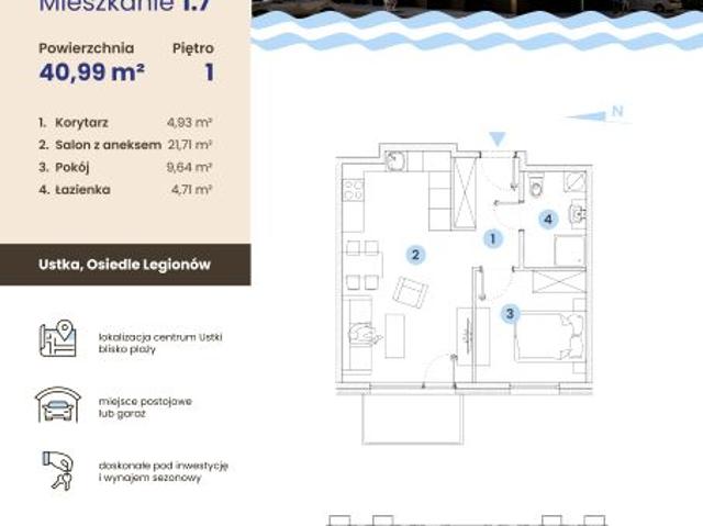 Mieszkanie 41m²