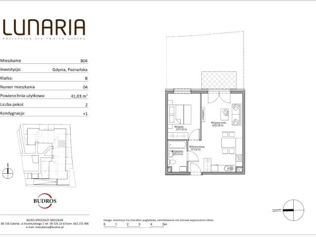 Mieszkanie 40,9m²