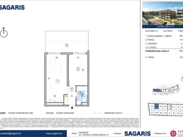 Mieszkanie 41m²