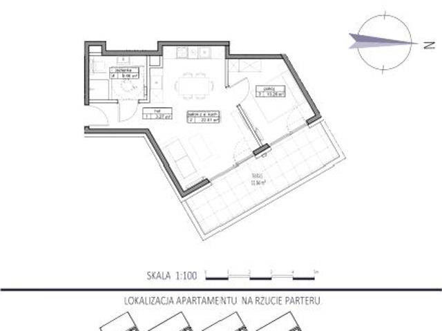 Mieszkanie 41m²