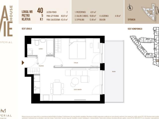 Mieszkanie 41m²