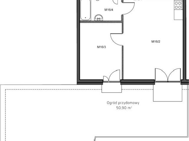 Mieszkanie 40,9m²