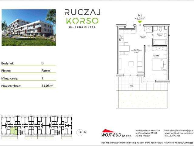 Mieszkanie 41m²