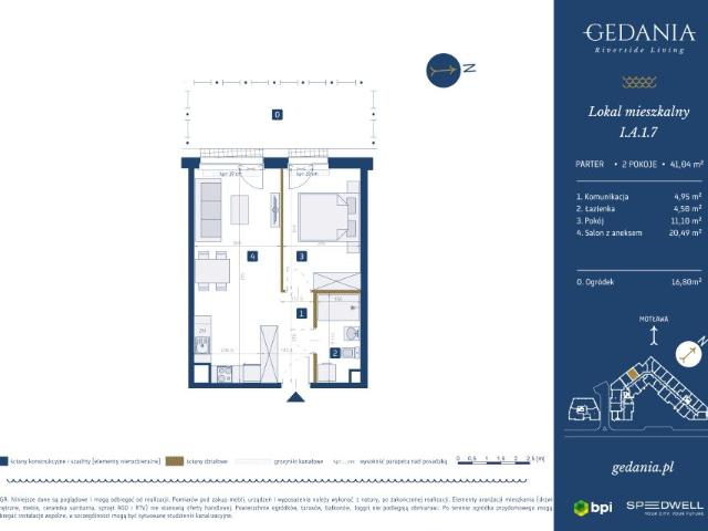 Mieszkanie 41m²