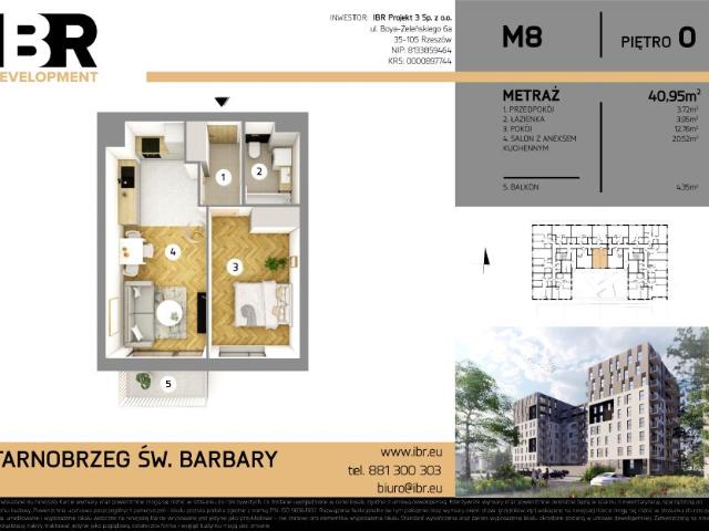 Mieszkanie 41m²