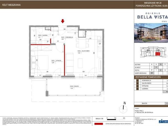 Mieszkanie 41m²