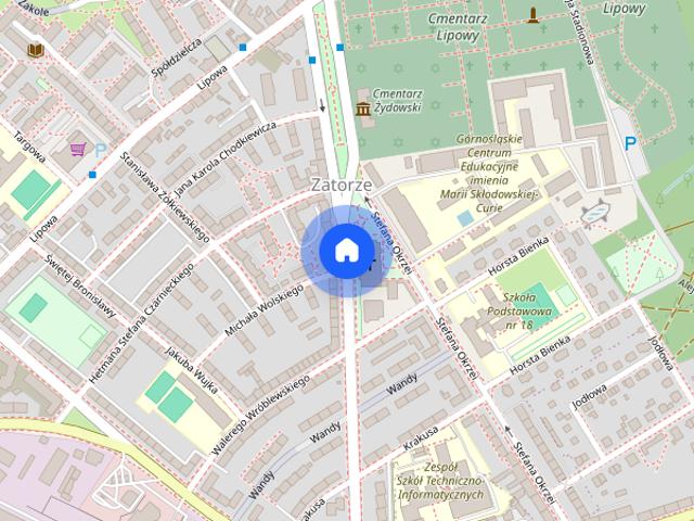 Mieszkanie 42 m² do wynajęcia – Gliwice, ul. Poniatowskiego