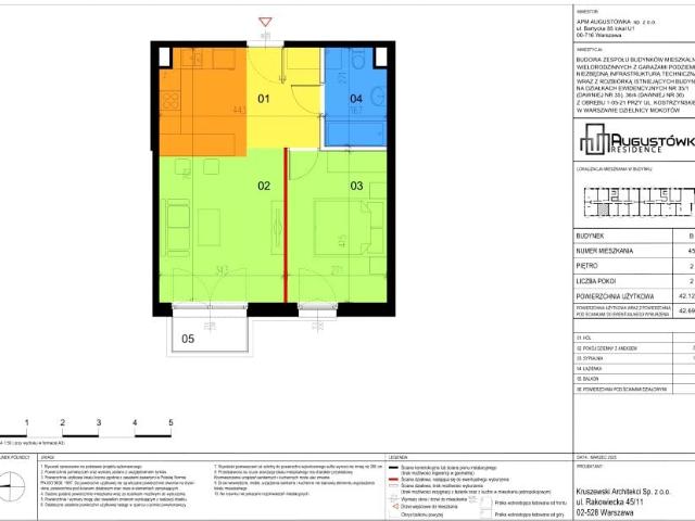Mieszkanie 42,1m²