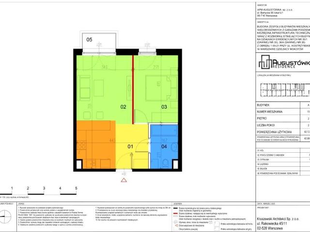 Mieszkanie 42,1m²