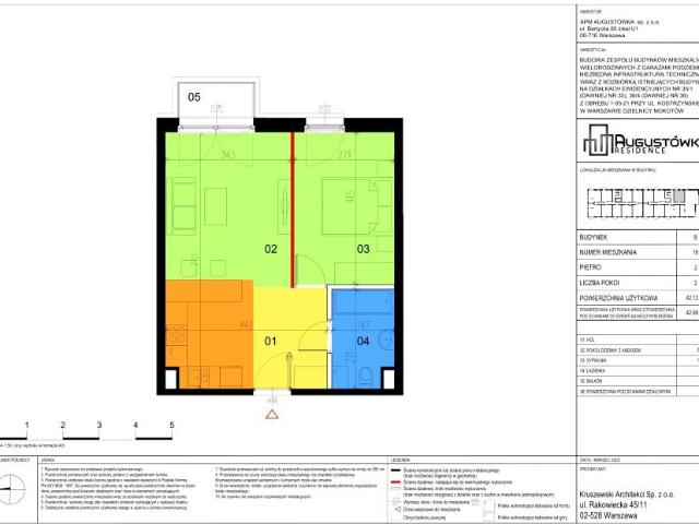 Mieszkanie 42,1m²
