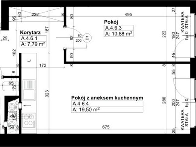 Mieszkanie 42,3m²