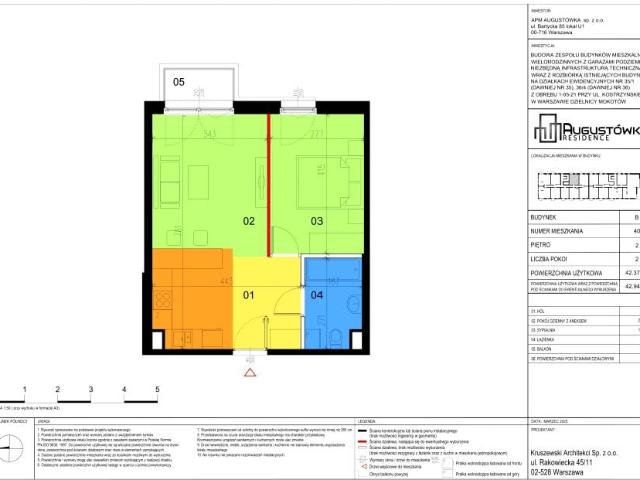 Mieszkanie 42,4m²