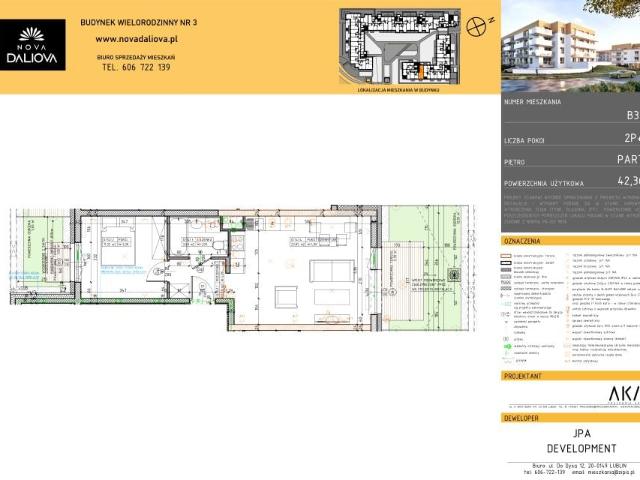 Mieszkanie 42,4m²