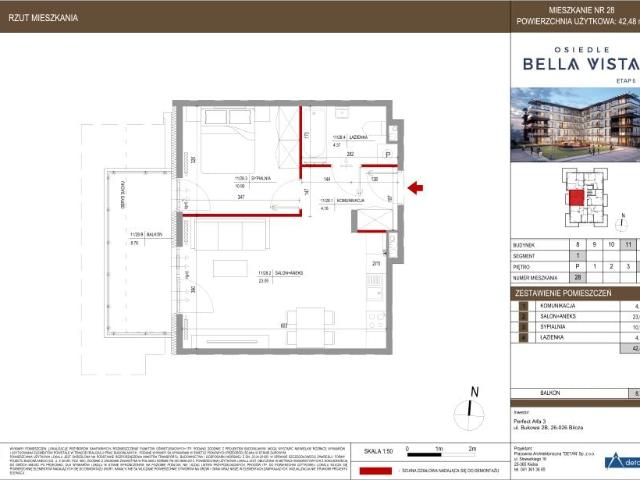 Mieszkanie 42,5m²