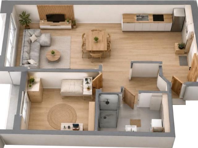 Mieszkanie 42,70 m², Lublin